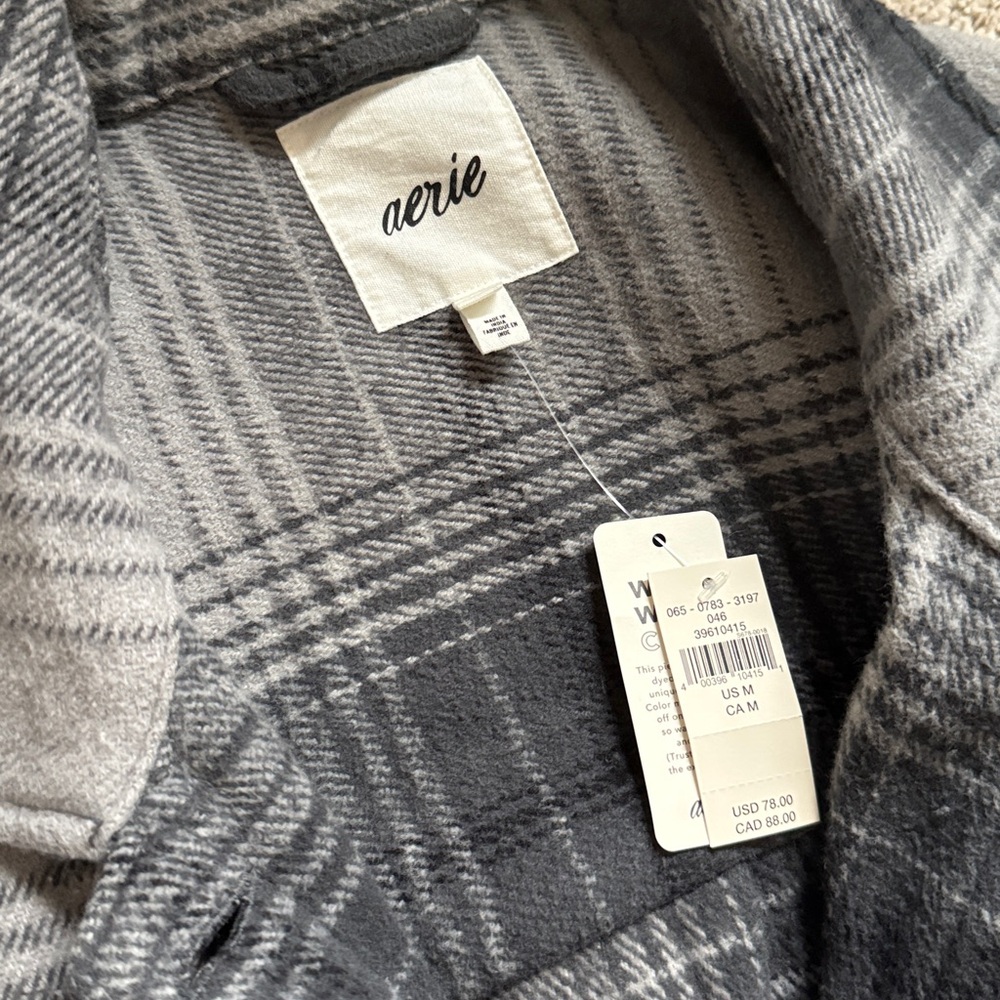 New Women’s Aerie Shacket - Picture 2 of 2
